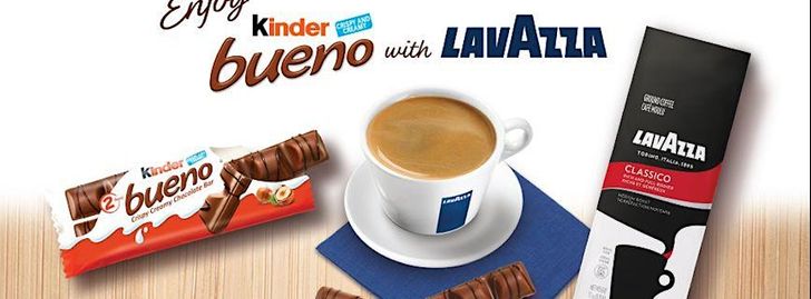 Kinder Bueno And Lavazza Join Forces To Celebrate National Coffee Day